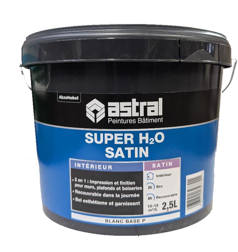 Super H2O satin 10 litres 