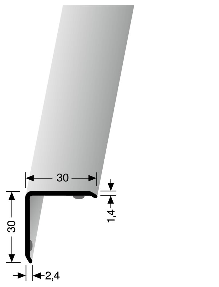 273 SK - Cornière de protection auto-adhésif 30 mm 