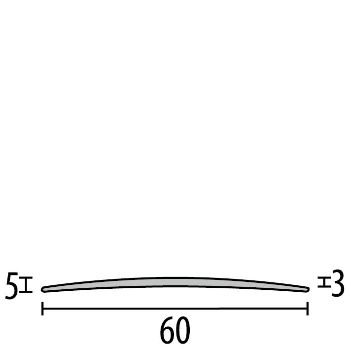 464 - Seuils de raccordement percé 60 mm 